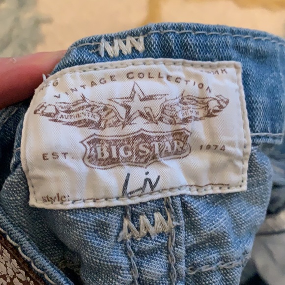 Vintage distressed liv big star jeans - Picture 6 of 17